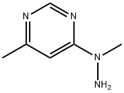 Pyrimidine, 4-methyl-6-(1-methylhydrazino)- (8CI)