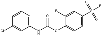 N-(m-Chlorophenyl)carbamic acid 2-fluoro-4-(fluorosulfonyl)phenyl ester