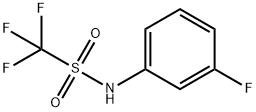 Methanesulfonamide,  1,1,1-trifluoro-N-(3-fluorophenyl)-