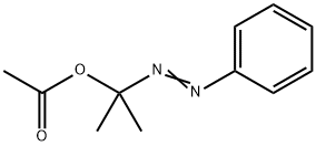 2-phenyldiazenylpropan-2-yl acetate