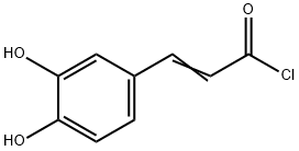 2-Propenoyl chloride, 3-(3,4-dihydroxyphenyl)-