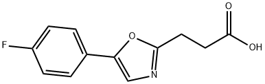 3-[5-(4-FLUOROPHENYL)-1,3-OXAZOL-2-YL]PROPANOIC ACID