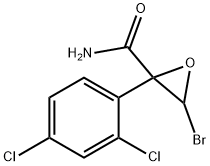 3-Bromo-2-(2,4-dichlorophenyl)oxirane-2-carboxamide
