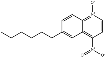 6-hexyl-4-nitro-1-oxido-quinoline