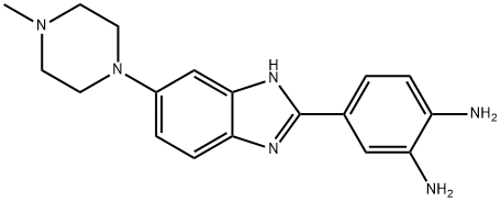 4-(6-(4-甲基哌嗪-1-基)-1H-苯并[D]咪唑-2-基)苯-1,2-二胺