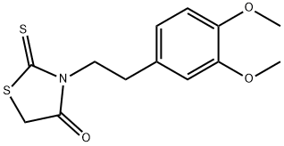 3-(3,4-二甲氧基苯乙基)-2-硫代噻唑烷-4-酮