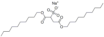 sodium 1,4-didecyl sulphonatosuccinate