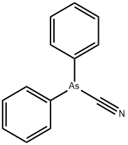 diphenylarsinecarbonitrile