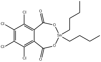 3,3-Dibutyl-6,7,8,9-tetrachloro-2,4,3-benzodioxastannepin-1,5-dione