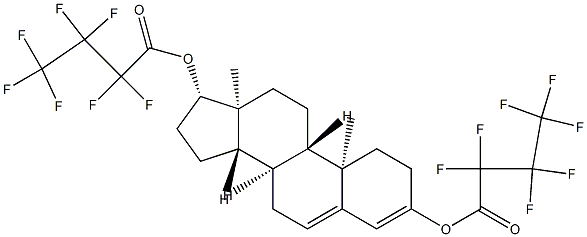 Androsta-3,5-diene-3,17β-diol bis(heptafluorobutyrate)