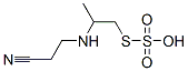 Thiosulfuric acid S-[2-[(2-cyanoethyl)amino]-2-methylethyl] ester