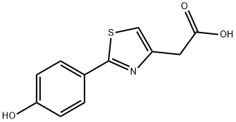 2-[2-(4-羟基苯基)-1,3-噻唑-4-基]乙酸
