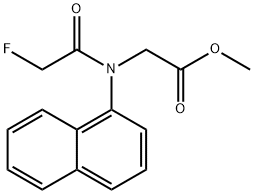 N-(Fluoroacetyl)-N-(1-naphtyl)glycine methyl ester