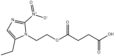 Succinic acid 1-[2-(5-ethyl-2-nitro-1H-imidazol-1-yl)ethyl] ester