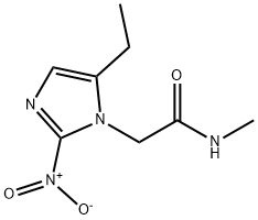 5-Ethyl-N-methyl-2-nitro-1H-imidazole-1-acetamide