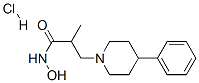 2-methyl-3-(4-phenylpiperidino)propionohydroxamic acid.HCl
