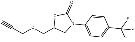 5-[(2-Propynyloxy)methyl]-3-[4-(trifluoromethyl)phenyl]-2-oxazolidinone