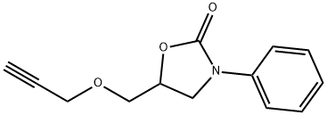 3-Phenyl-5-[(2-propynyloxy)methyl]-2-oxazolidinone