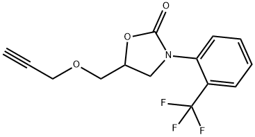 5-[(2-Propynyloxy)methyl]-3-[2-(trifluoromethyl)phenyl]-2-oxazolidinone