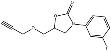 3-(3-Fluorophenyl)-5-[(2-propynyloxy)methyl]-2-oxazolidinone