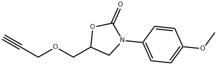 3-(4-Methoxyphenyl)-5-[(2-propynyloxy)methyl]-2-oxazolidinone