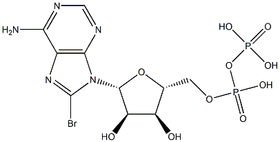 8-bromoadenosine 5'-diphosphate