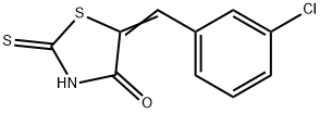 5-(3-氯苯亚甲基)-2-硫代-四氢噻唑-4-酮
