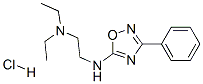 N,N-diethyl-N'-(3-phenyl-1,2,4-oxadiazol-5-yl)ethylenediamine monohydrochloride
