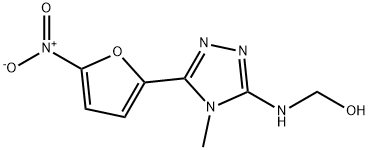 [[4-Methyl-5-(5-nitro-2-furyl)-4H-1,2,4-triazol-3-yl]amino]methanol