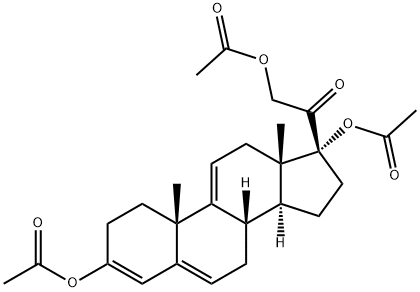 孕甾-3,5,9(11)-三烯-3Β,17Α,21-三醇-20-酮-3,17,21-三醋酸酯