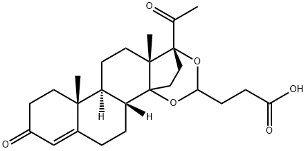 4,4-[(3,20-dioxopregn-4-ene-14,17-diyl)dioxy]butyric acid