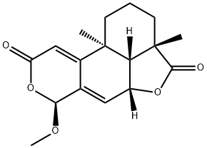 7-Methoxy-3a,10b-dimethyl-1,2,3,3aalpha,5aalpha,7,10bbeta,10calpha-octahydro-4H,9H- furo(2,3',4':4,5) naphtho(2,1-c)pyran-4,9-dione