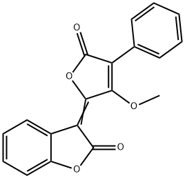 (3E)-3-(3-Methoxy-5-oxo-4-phenyl-2(5H)-furanylidene)-1-benzofuran-2(3H )-one