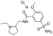 5-(aminosulphonyl)-N-[(1-ethyl-2-pyrrolidinyl)methyl]-2-methoxybenzamide monohydrochloride