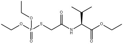N-[[(Diethoxyphosphinyl)thio]acetyl]-L-valine ethyl ester
