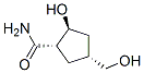 Cyclopentanecarboxamide, 2-hydroxy-4-(hydroxymethyl)-, (1alpha,2beta,4alpha)- (9CI)