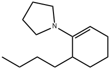 1-(6-Butyl-1-cyclohexen-1-yl)pyrrolidine