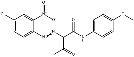 2-[(4-氯-2-硝基苯基)偶氮]-N-(4-甲氧基苯基)-3-氧代]丁酰胺