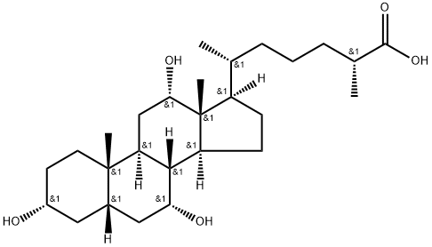 Cholestan-26-oic acid, 3,7,12-trihydroxy-, (3α,5β,7α,12α,25R)-