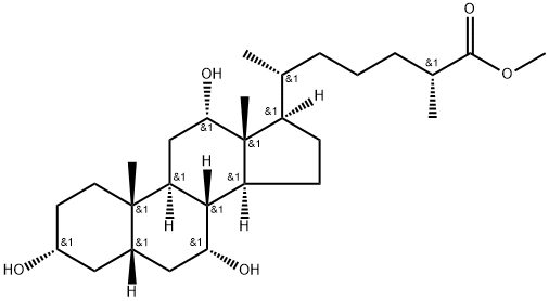 Methyl 3α,7α,12α-Trihydroxy-5β-cholestanoate
