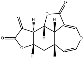(6aS)-7,7aβ,10,10aα,10bβ,10cβ-Hexahydro-6aβ-methyl-10-methylene-2H-difuro[4,3,2-ef:3',2'-h][3]benzoxepine-2,9(6aH)-dione