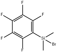 Dimethyl(pentafluorophenyl)silyl bromide