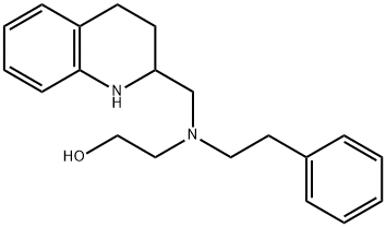 1,2,3,4-Tetrahydro-N-(2-hydroxyethyl)-N-phenethyl-2-quinolinemethanamine
