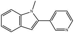 N-methyl-2-(pyridin-3-yl)indole