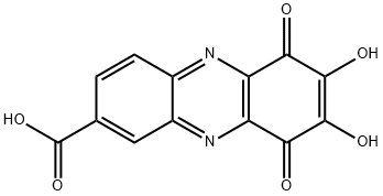 6,9-Dihydro-7,8-dihydroxy-6,9-dioxo-2-phenazinecarboxylic acid