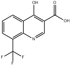 4-羟基-8-三氟甲基喹啉-3-甲酸