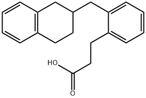 2-[(1,2,3,4-Tetrahydronaphthalen-2-yl)methyl]hydrocinnamic acid
