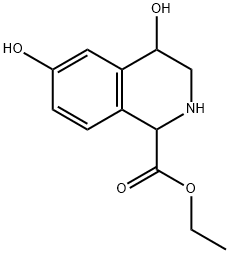 1,2,3,4-Tetrahydro-4,6-dihydroxy-1-isoquinolinecarboxylic acid ethyl ester