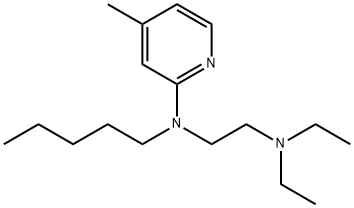 N-[2-(Diethylamino)ethyl]-N-pentyl-4-methyl-2-pyridinamine