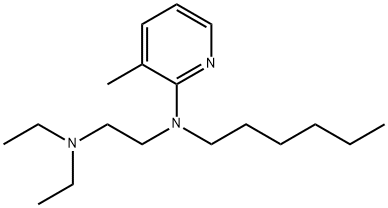 N-[2-(Diethylamino)ethyl]-N-hexyl-3-methyl-2-pyridinamine